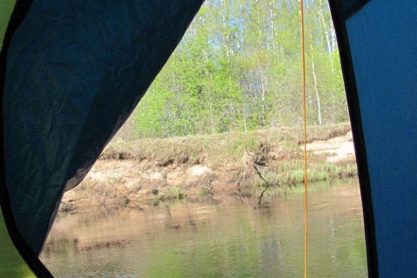 Река Велеса в тверской области на майские праздники